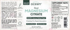 Organics Ocean Real Magnesium Citrate - High Absorption Magnesium