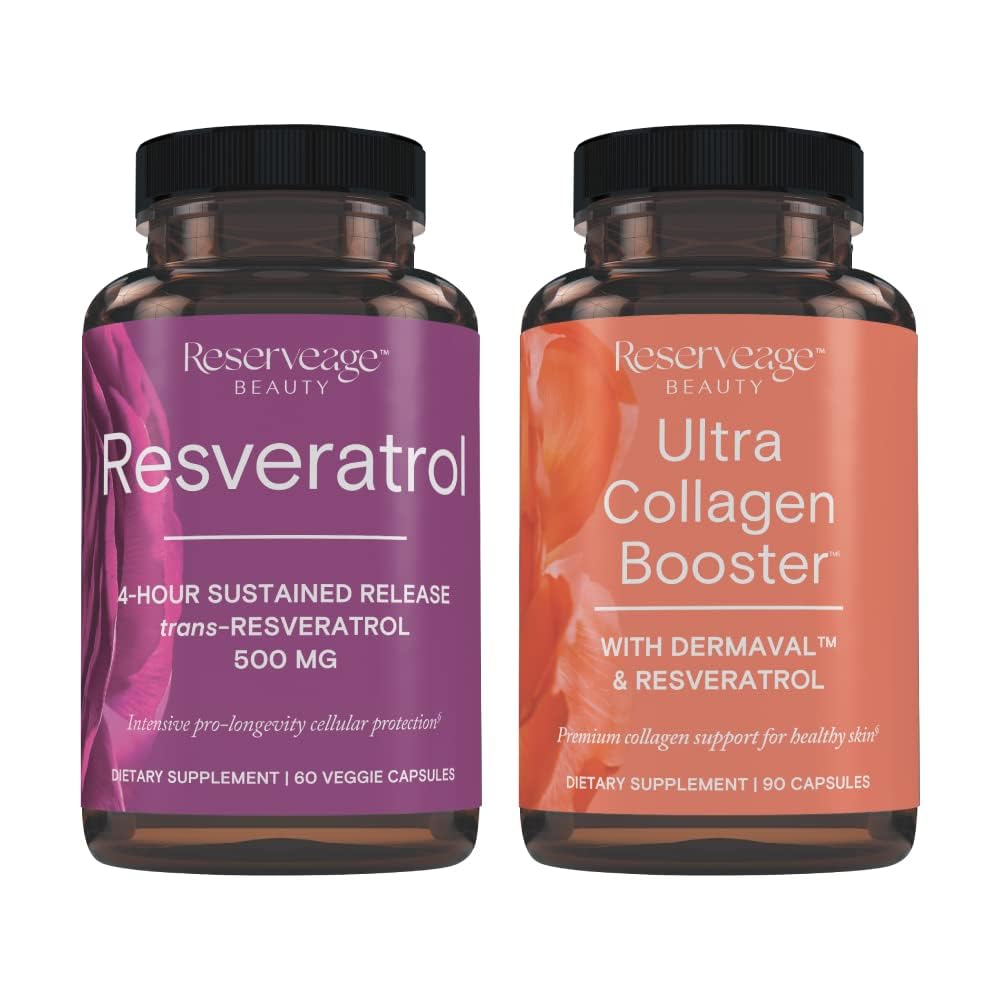 Reserveage Nutrition Resveratrol & Collagen Booster Capsules