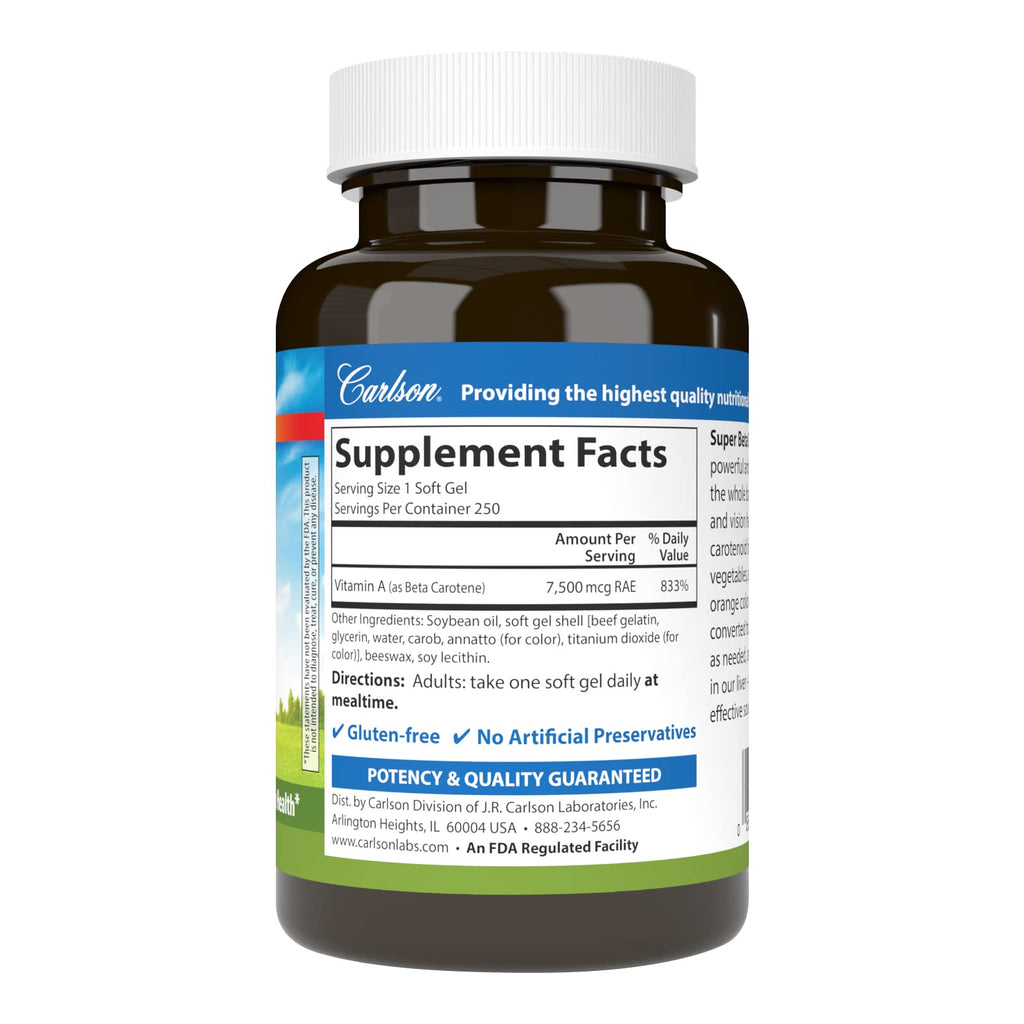 Carlson NUTRITIONAL_SUPPLEMENT