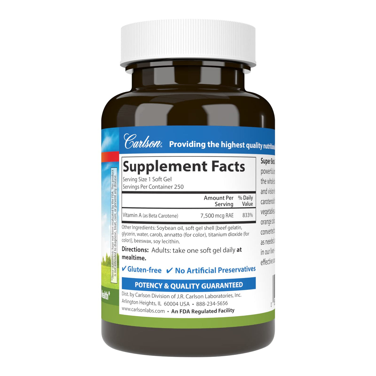 Carlson NUTRITIONAL_SUPPLEMENT
