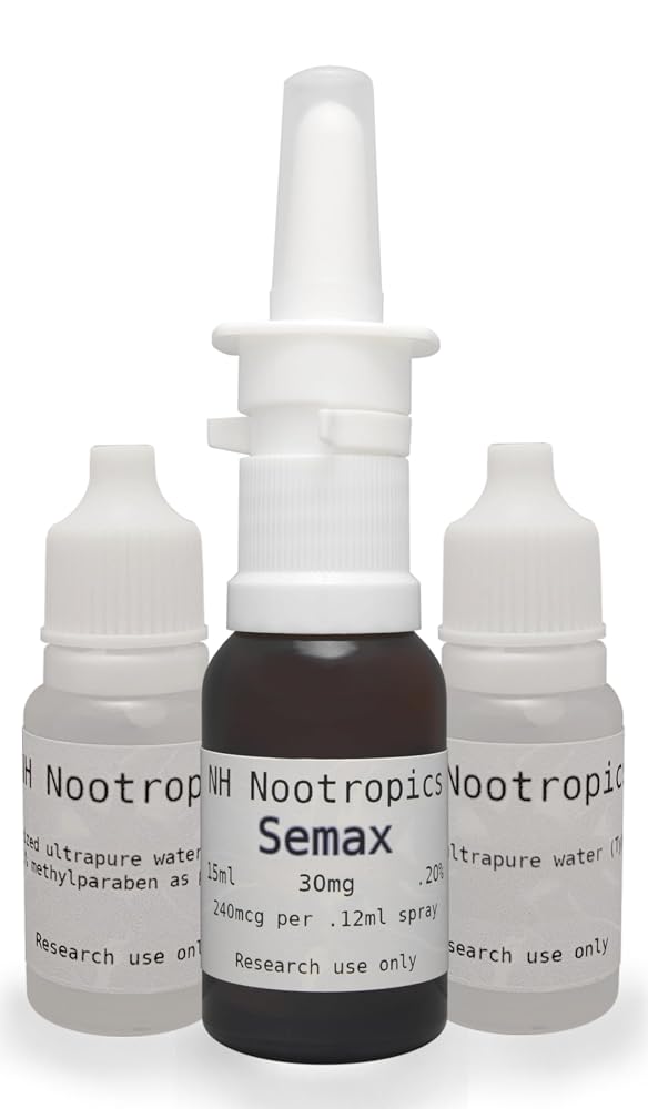NH Nootropics Semax .20% (240mcg/spray) - 30mg, 15ml