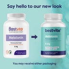 BESTVITE Melatonin 6mg Sleep Support - 240 Vegetarian Capsules - image 7