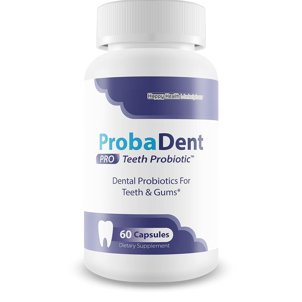 Happy Health Marketplace Proba Dent Pro Teeth Probiotic - 60 Capsules