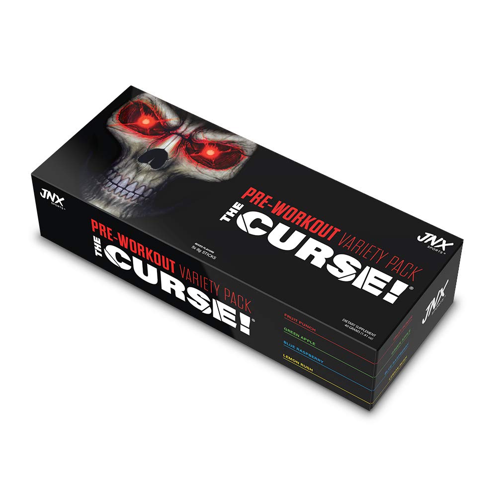 JNX SPORTS The Curse! Pre Workout Powder for Men & Women