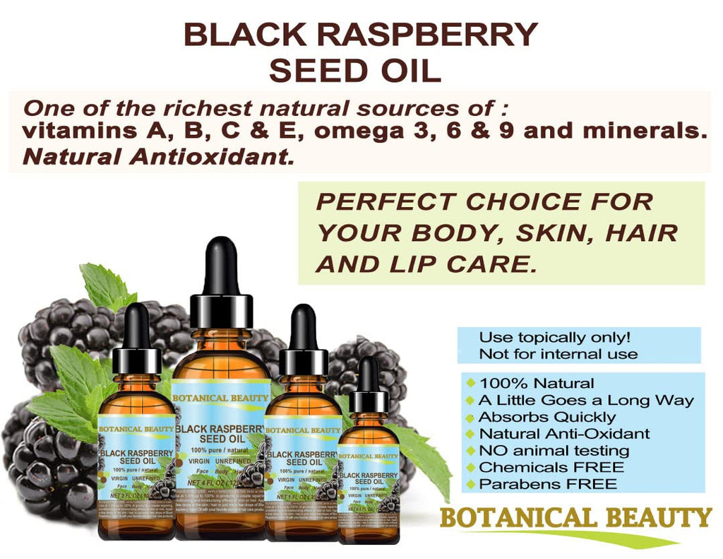 Botanical Beauty Black Raspberry Seed Oil - 1 Fl Oz - image 5