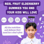 Llama Naturals Elderberry Gummies for Kids Immune Support - 60 Ct - image 4
