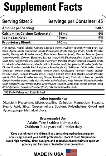 Organic Farms Vitamins Linopal Dietary Fibre - 90 Tablets - image 2