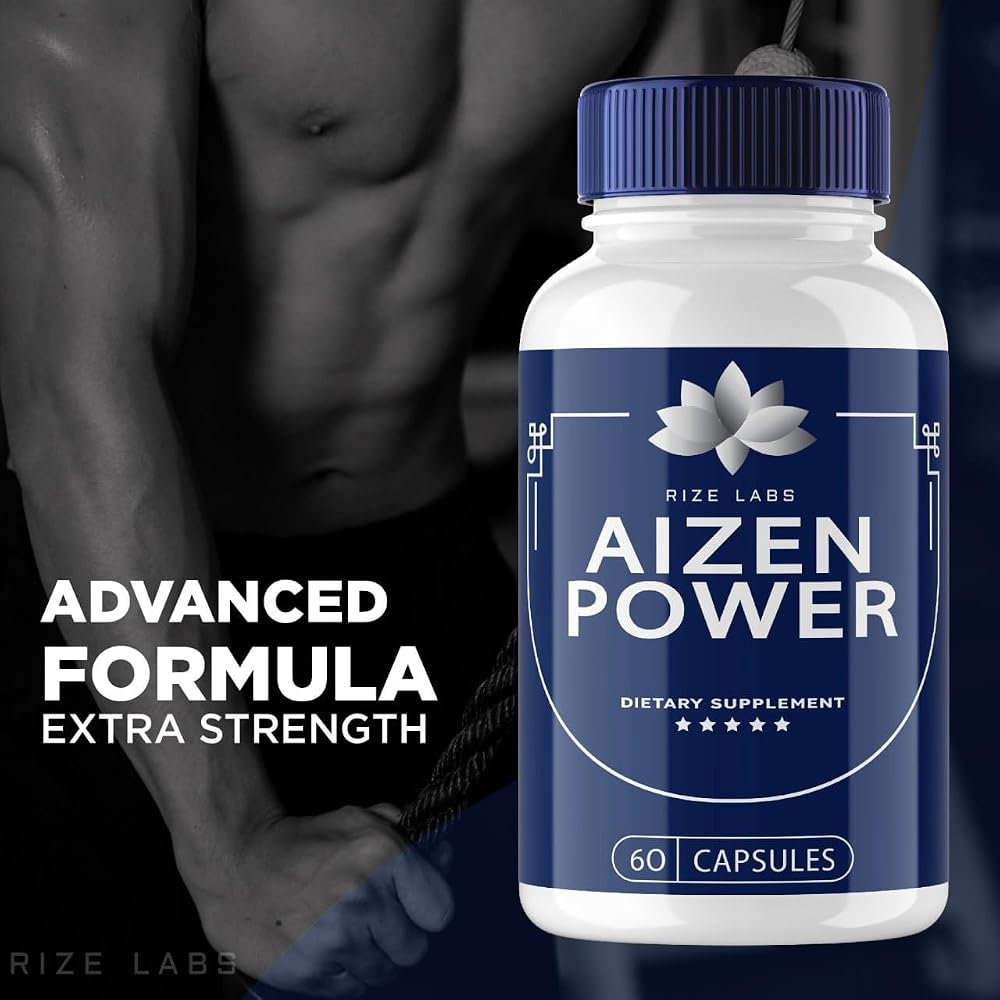 rize labs Aizen Power for Men Energy & Performance - 60 Capsules - image 3