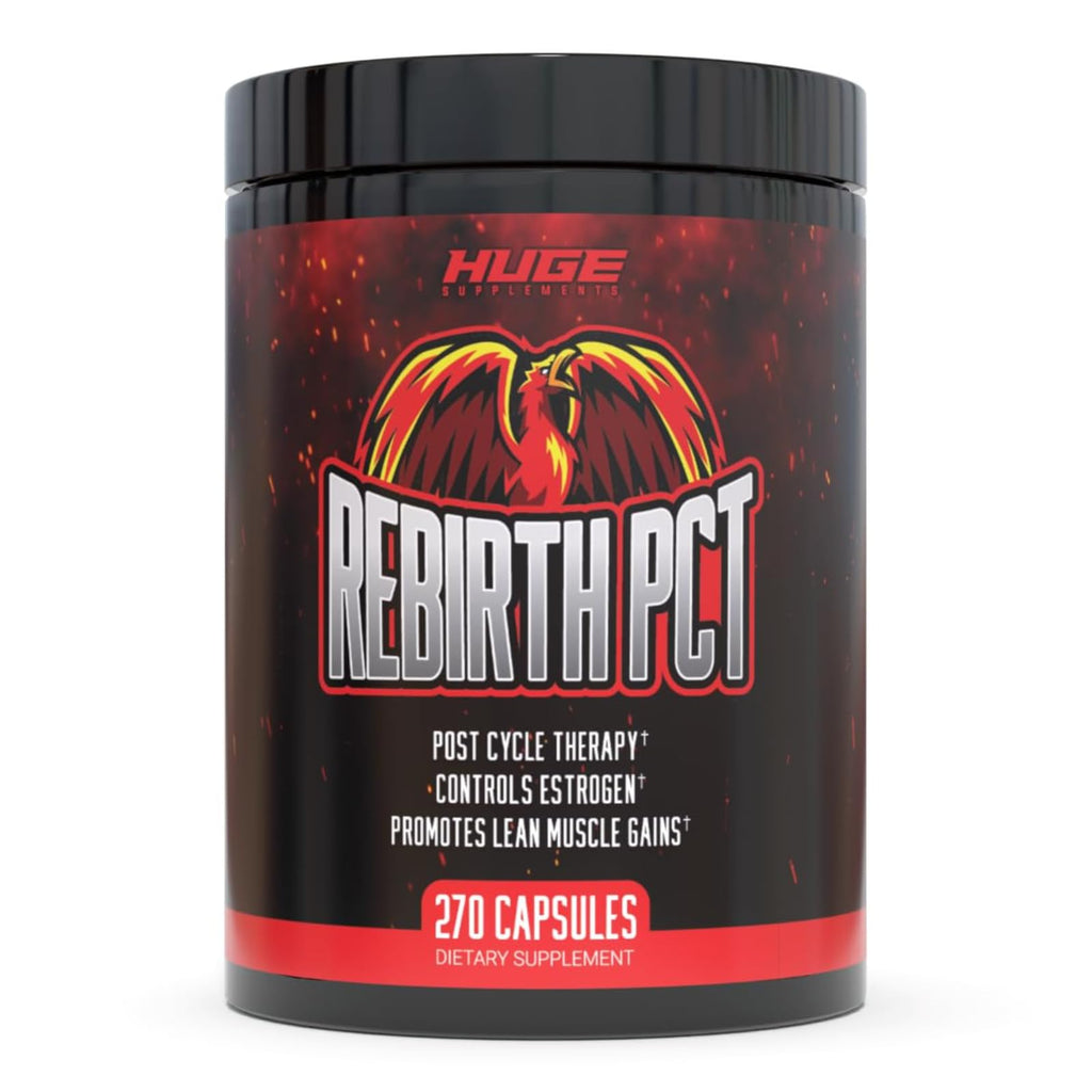 Huge Supplements Rebirth PCT Post Cycle Therapy - 270 Capsules