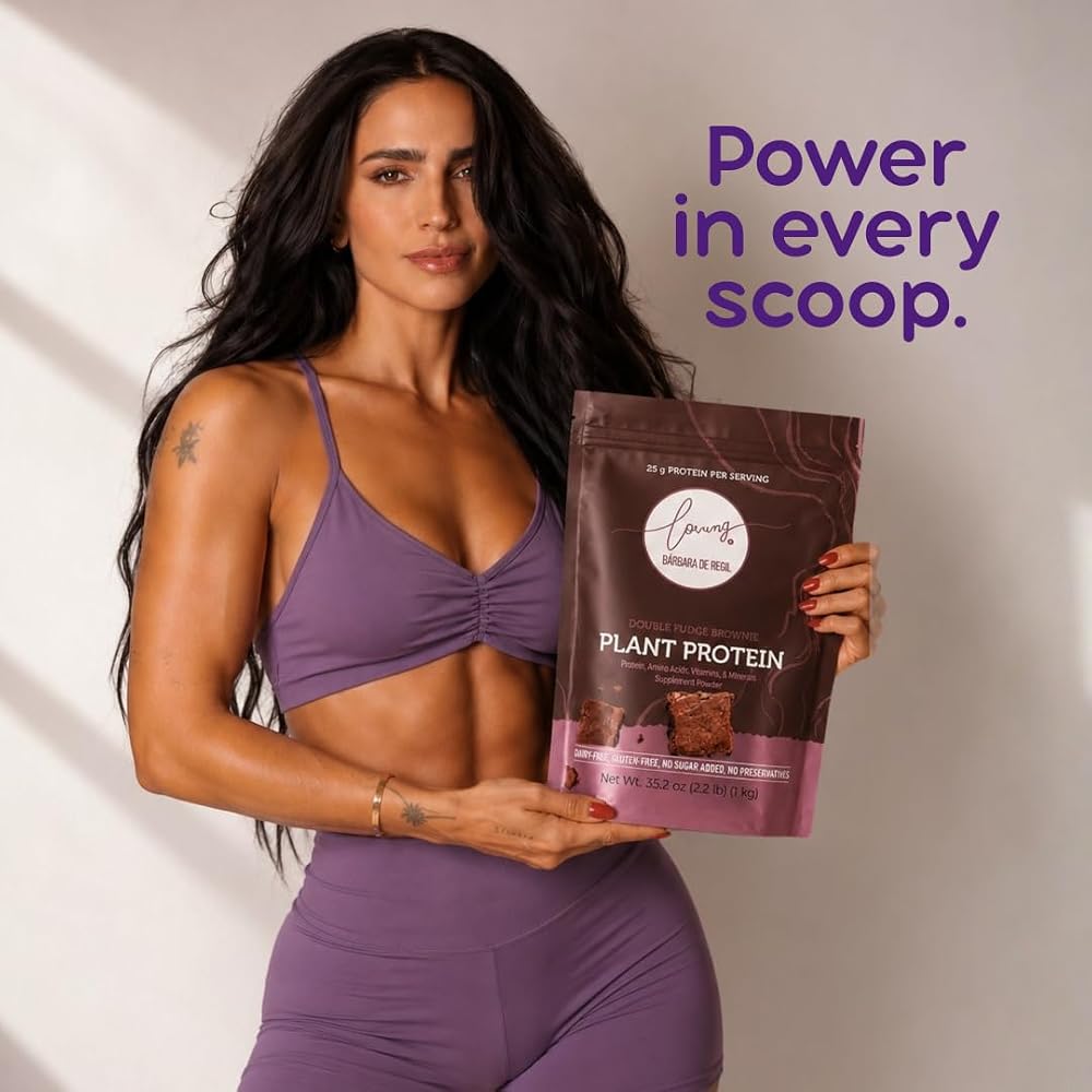 Loving It Bárbara de Regil Plant Based Protein Double Fudge Brownie - image 6