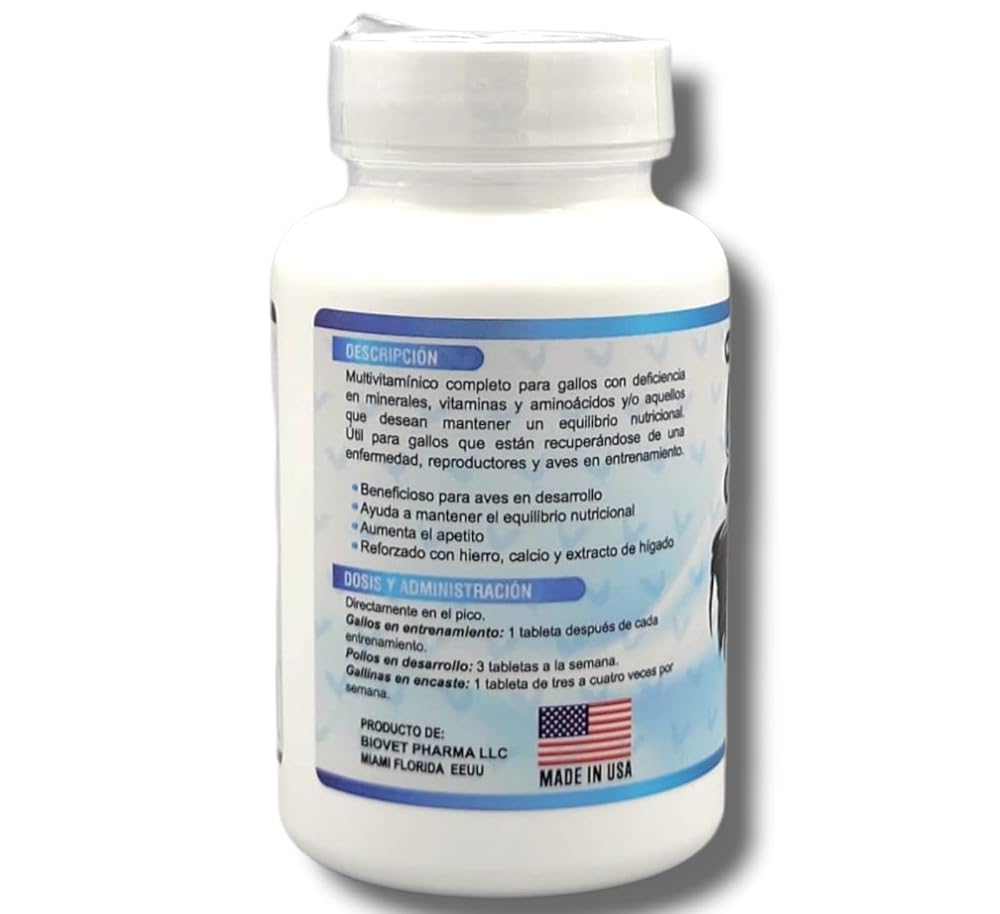 NUTRI-LINE Gallomix Poultry Multivitamin Tablets - 100 Tablets - image 2