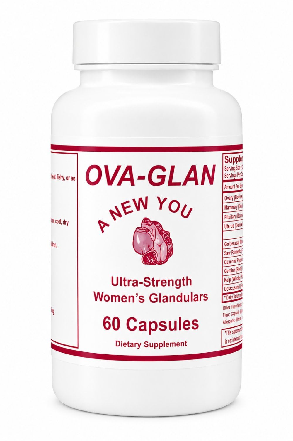 SOR, Inc. OVA-Glan Feminization Support Capsules - 60 Capsules