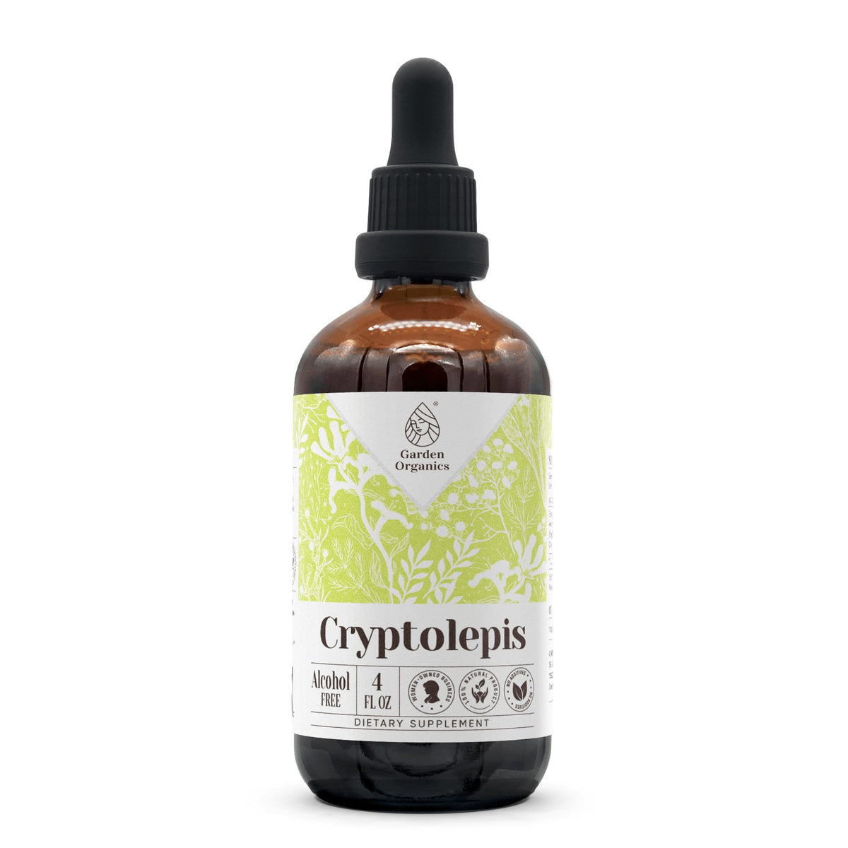 Garden Organics Cryptolepis Alcohol-Free Natural Tincture Extract