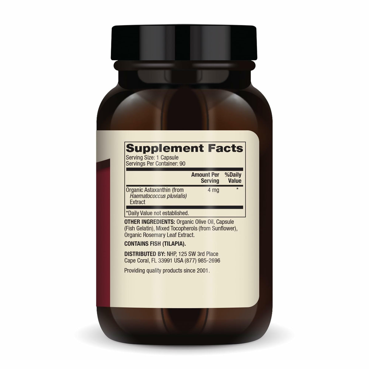 Dr. Mercola Organic Astaxanthin 4 mg - 90 Capsules - image 2