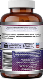 Amazing Formulas L-Tyrosine 500 mg Capsules