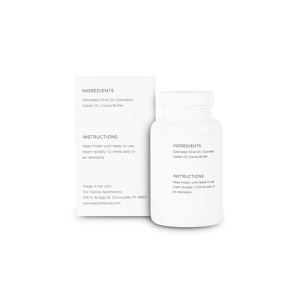Ozone Apothecary Ozone Suppositories - 15 Count - image 4