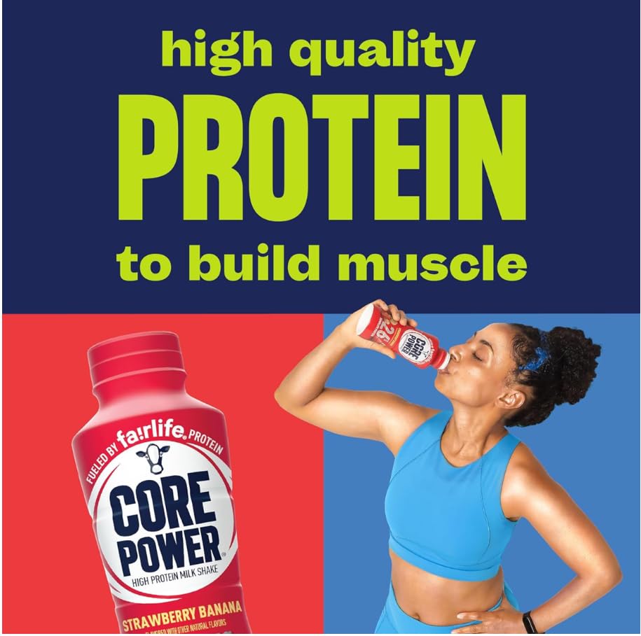 Baxter Expresss Core Power Strawberry Banana Protein Shake - 8 Pack - image 3