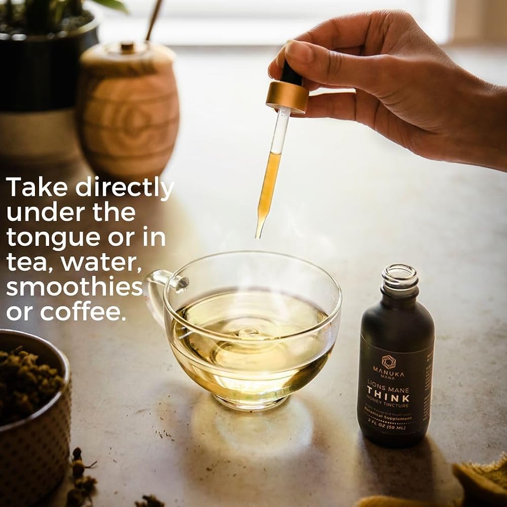 Manuka Mana Lion's Mane Think Honey Tincture - 2 fl oz - image 5