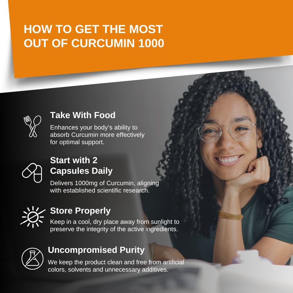 Intelligent Labs Curcumin Turmeric Extract 1000mg Joint Support - 120 Capsules - image 4