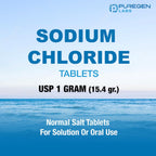 P Puregen Labs Puregen Labs Sodium Chloride Tablets 1 gm (1000 mg)