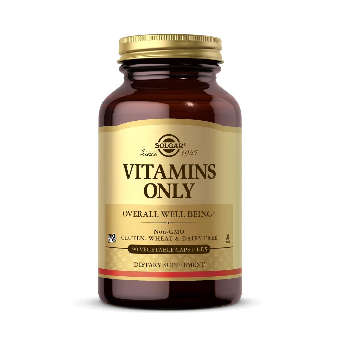 Solgar Vitamins Only Vegetable Capsules - 90 Capsules