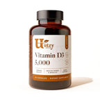 Utzy Naturals Vitamin D3 5000 IU - 60 Capsules
