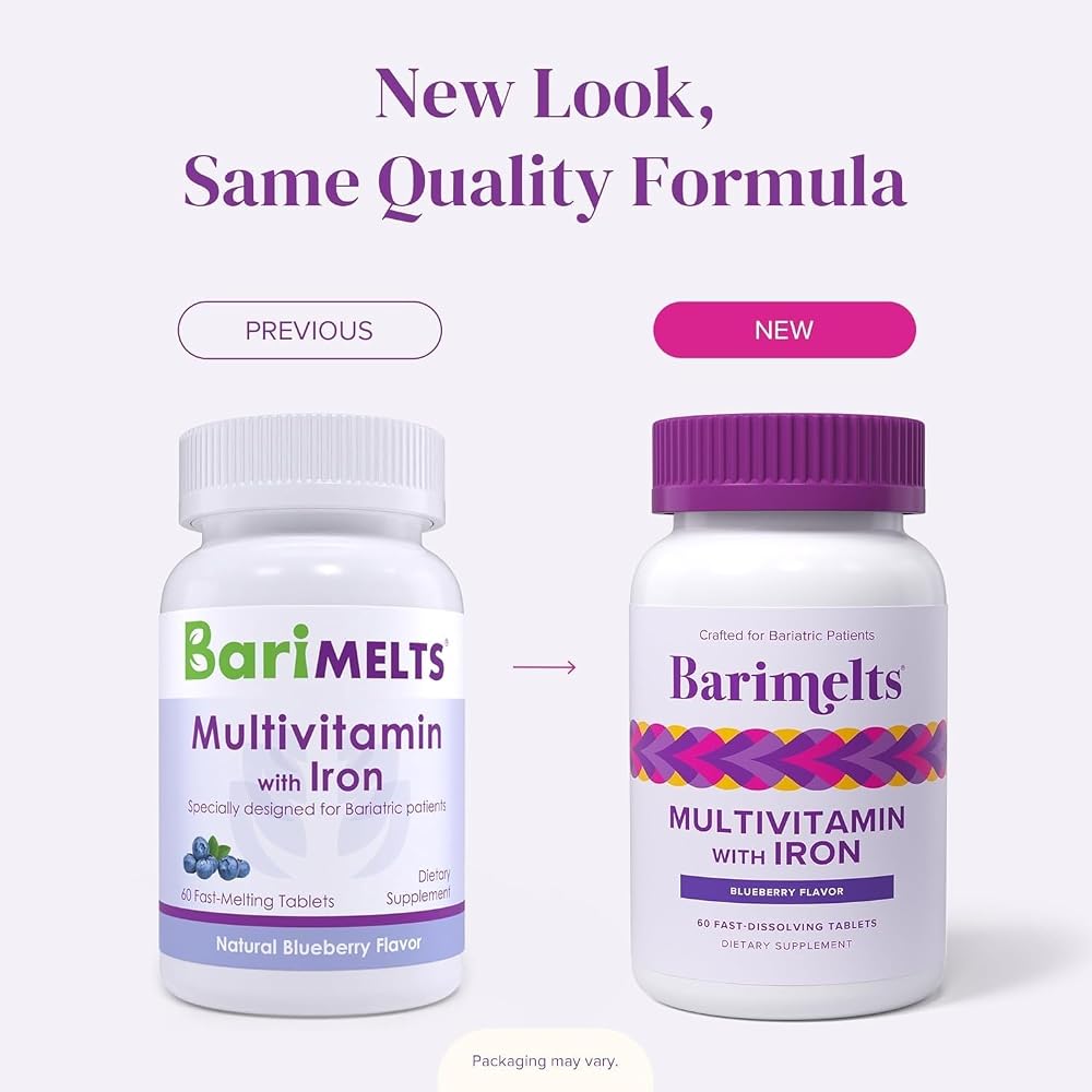 BariMelts Bariatric Multivitamin with Iron