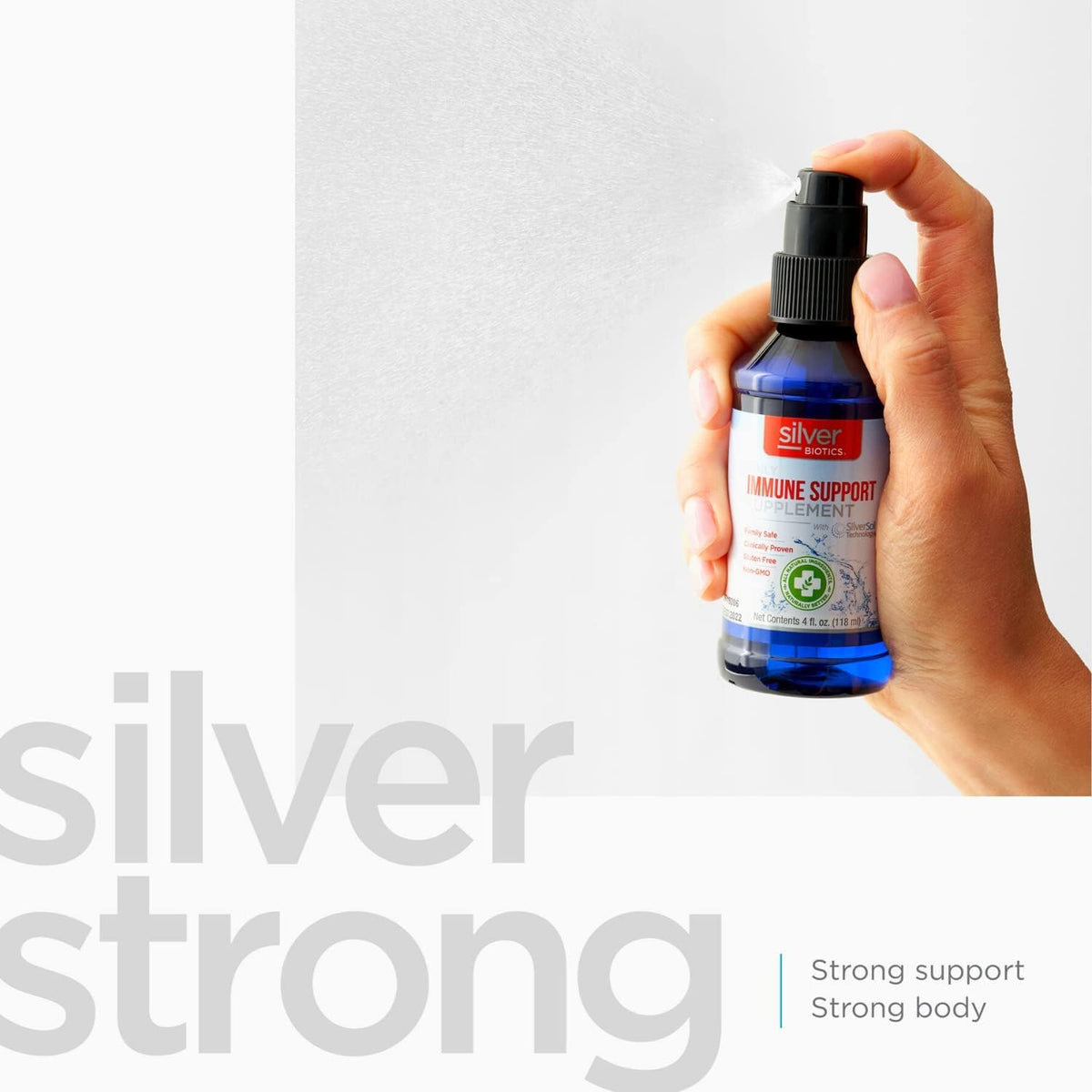 American Biotech Labs Silver Biotics Colloidal Silver - 8 Fl Oz - image 6