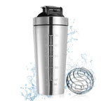 AVCXEC 750ml Stainless Steel Protein Shaker Bottle with Mixball - image 8