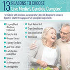 Liver Medic Candida Complex Oregano Oil Supplement - 60 Vegetarian Capsules - image 3