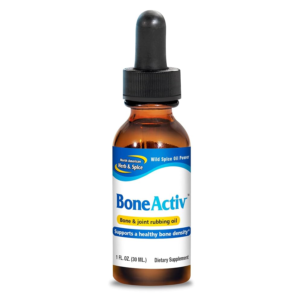 North American Herb and Spice Boneactiv Rubbing Oil