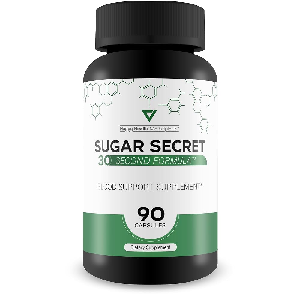 Happy Health Marketplace Sugar Secret 30 Second Formula Blood Support