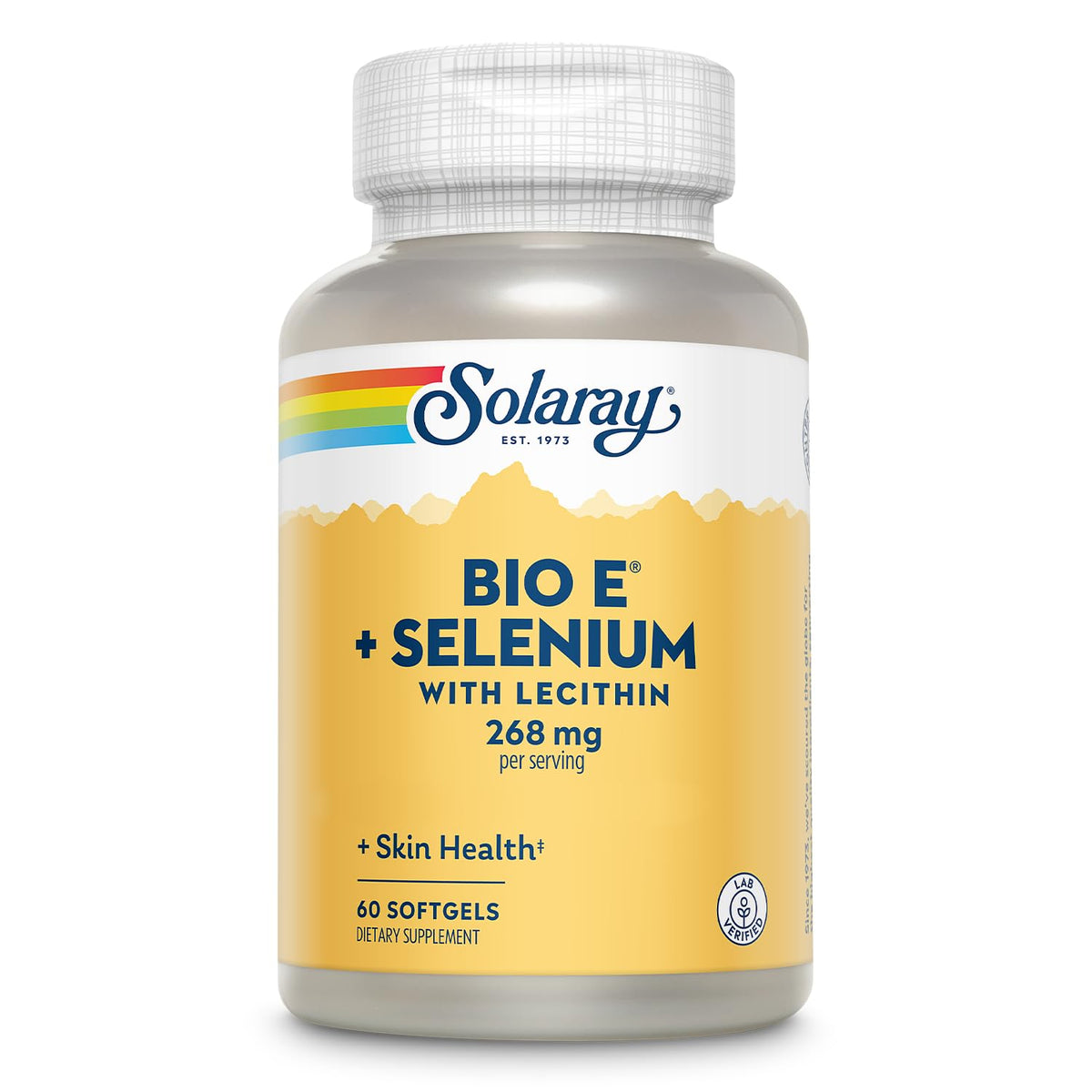 SOLARAY Bio Vitamin E with Selenium - 60 Softgels