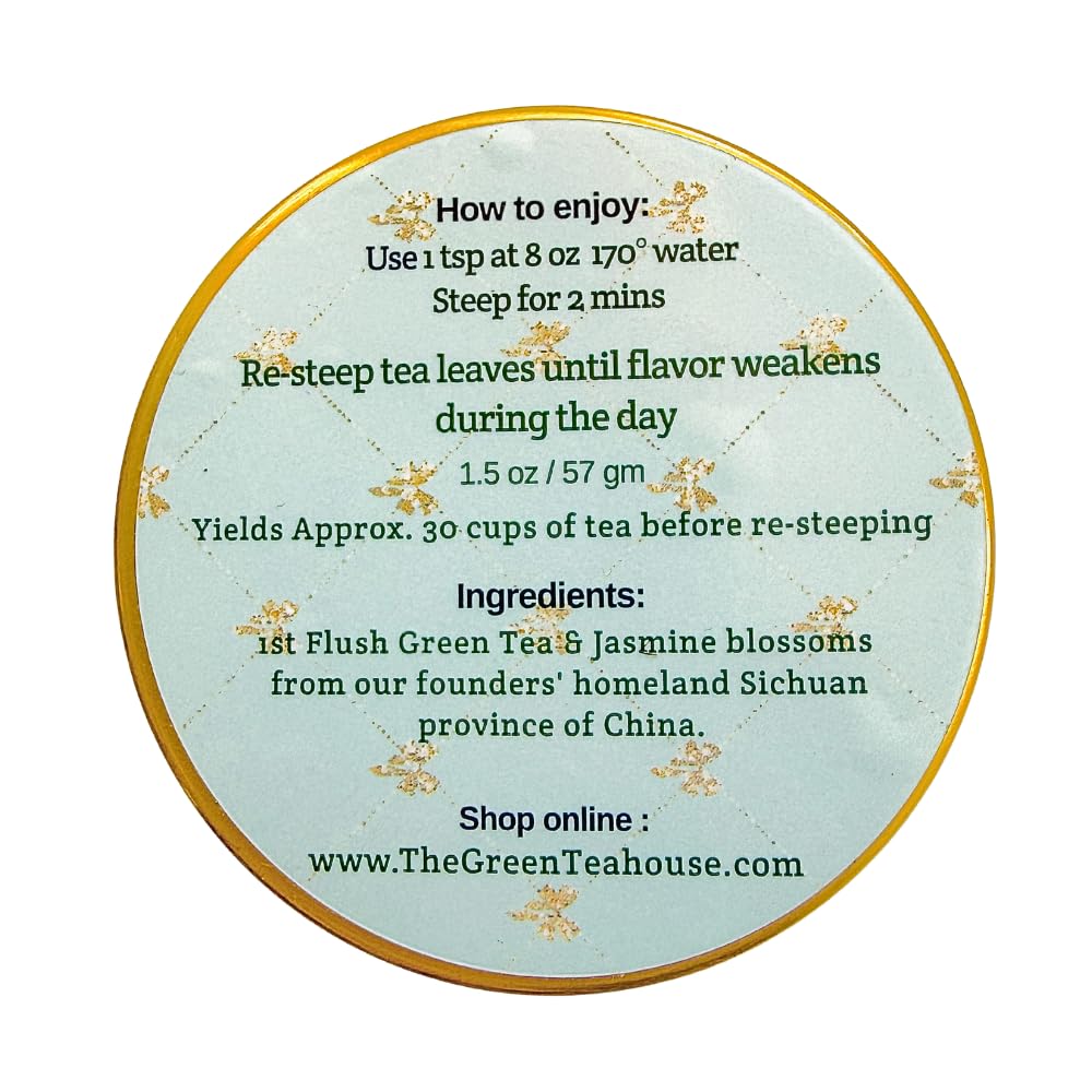 The Green Teahouse Jasmine Green Tea 1st Flush - 1.5 oz - image 3