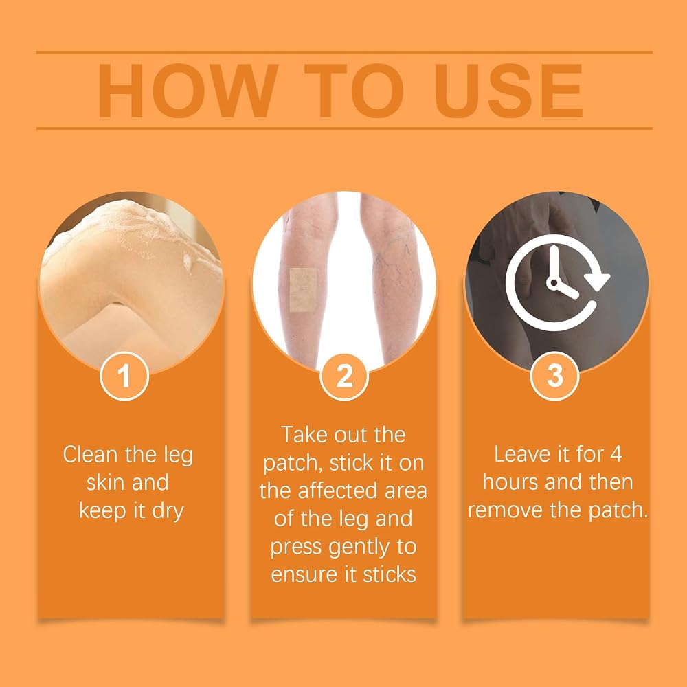 QCHIAN Turmeric Varicose Vein Patch - image 5