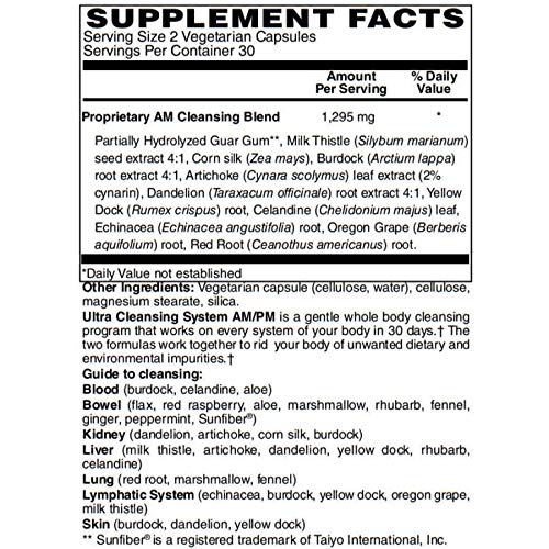 BariatricPal Ultra Cleansing System AM/PM Vegetarian Capsules - 30-Day Kit - image 3