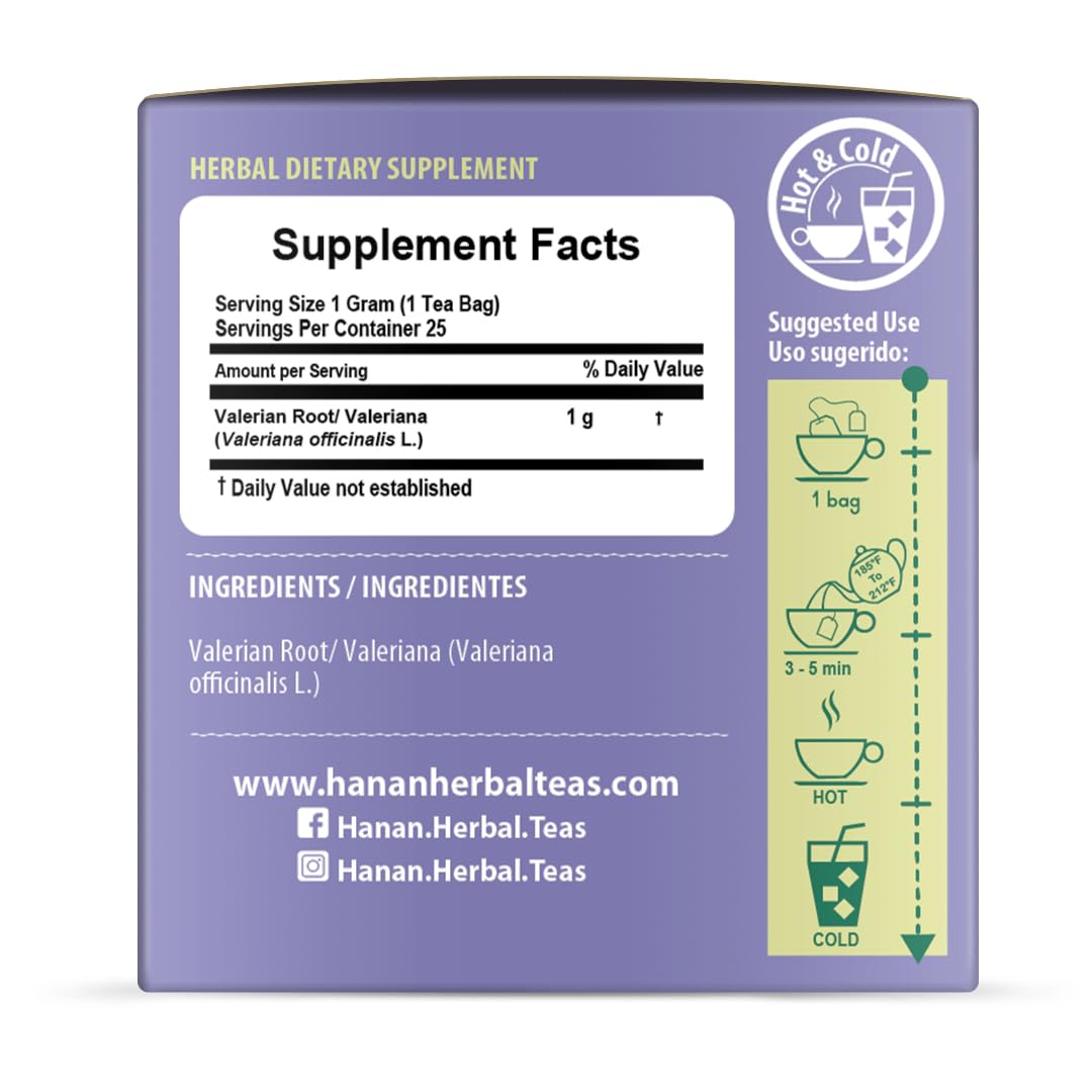 Hanan Peruvian Secrets Valeriana Herbal Tea