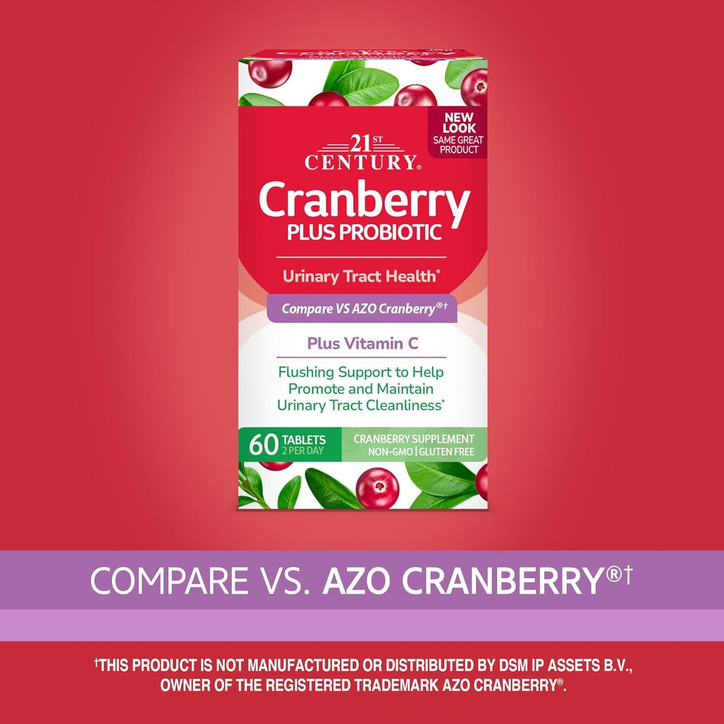 Xllent 21st Century Cranberry Plus Probiotic - 120 Tablets - image 5