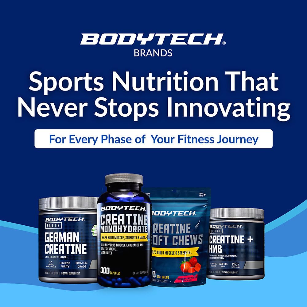 BodyTech Creatine Monohydrate - Supports Muscle Endurance