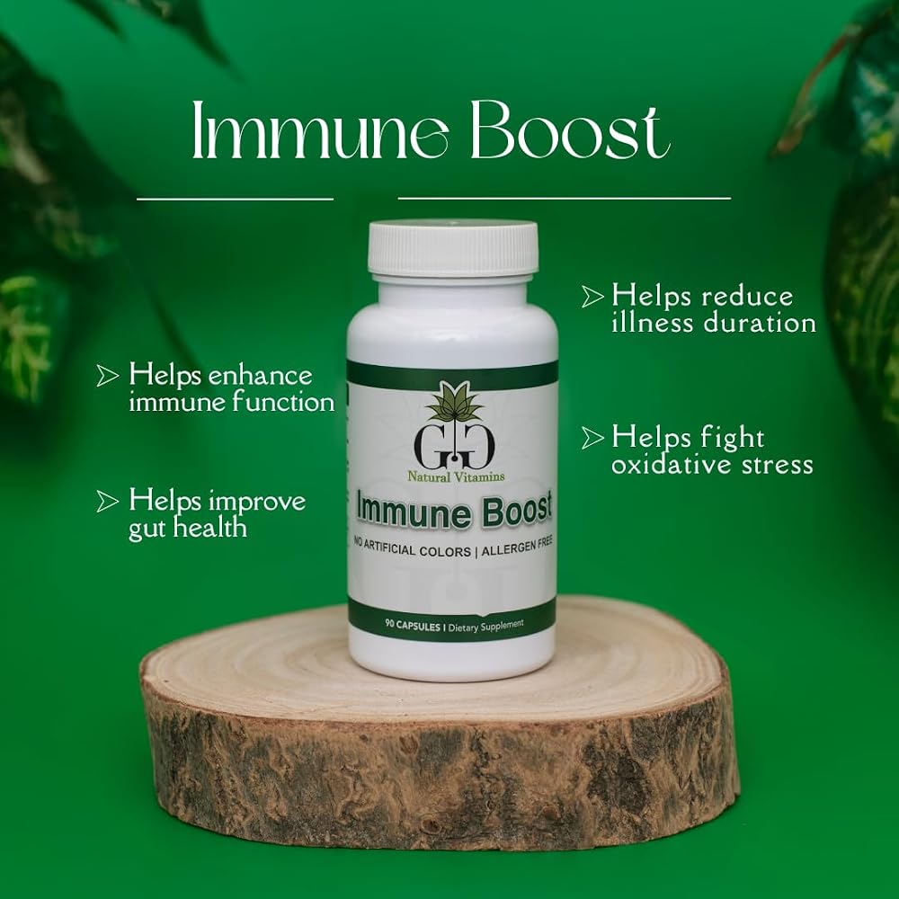 GG Natural Vitamins Immune Boost Nutritional Supplement - 90 Capsules - image 6
