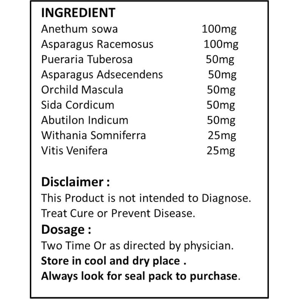 Sheltr High Top Height Growth Ayurvedic Capsules - 30 Count - image 3