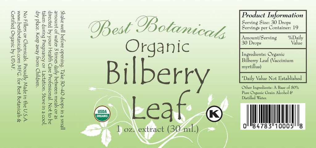 Best Botanicals Bilberry Leaf Extract - 1 Fl Oz - image 5
