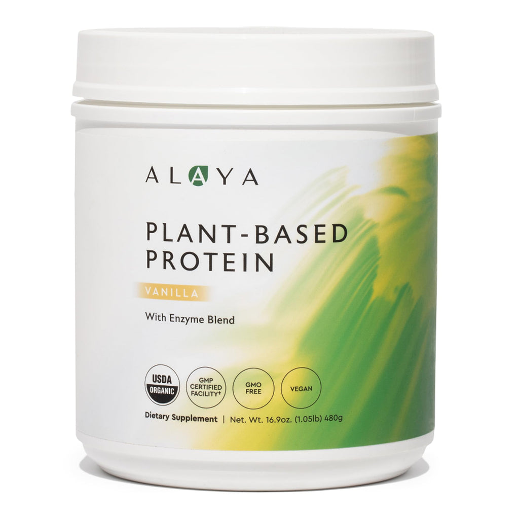 Alaya Naturals Organic Plant Based Protein Powder Vanilla - 16.9 oz