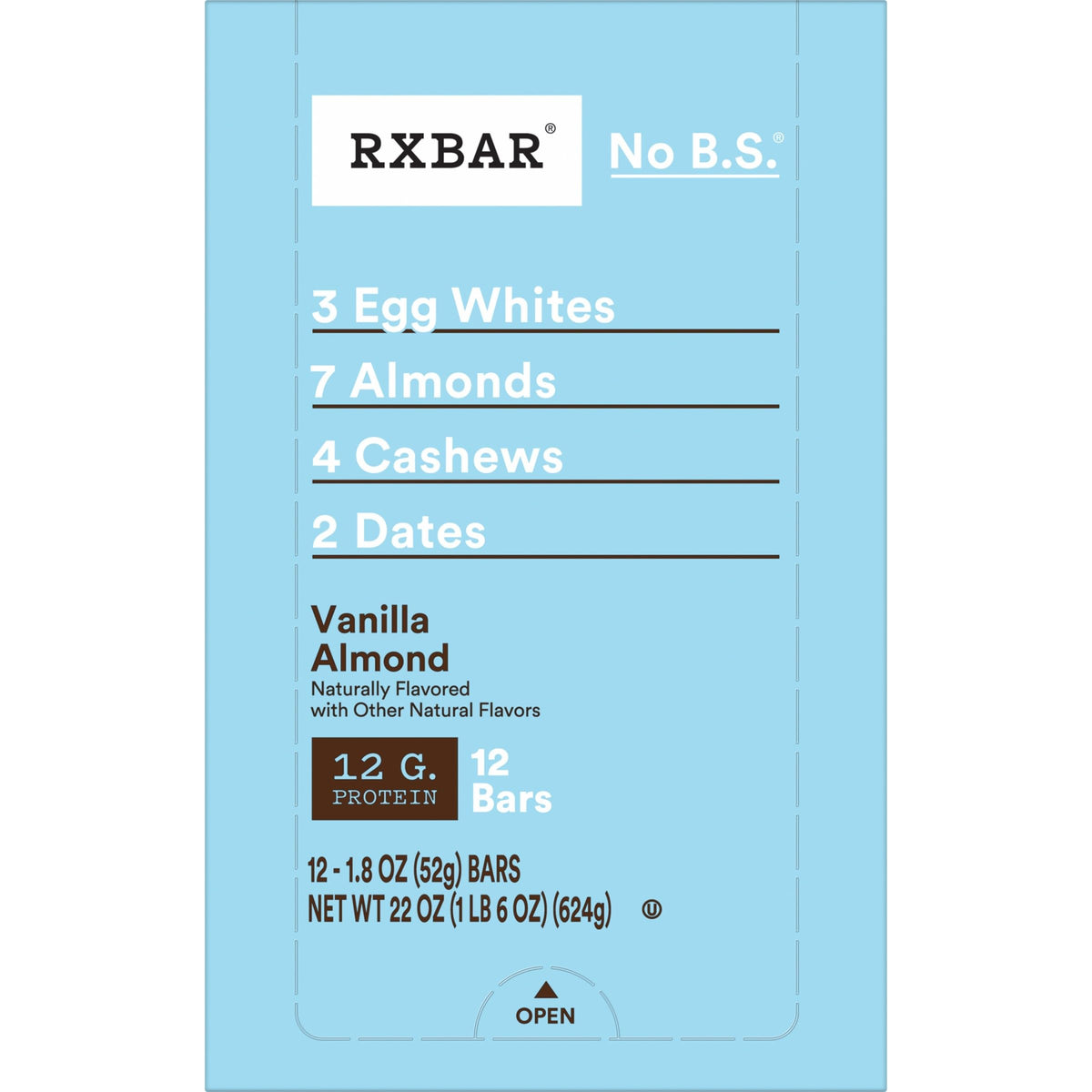 RXBAR Vanilla Almond Protein Bar 12g Protein - 1 Bar - image 9
