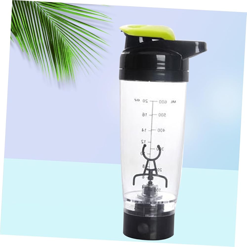 TIDTALEO Battery Operated Shaker Bottle Mixer 600ml - Green - image 3