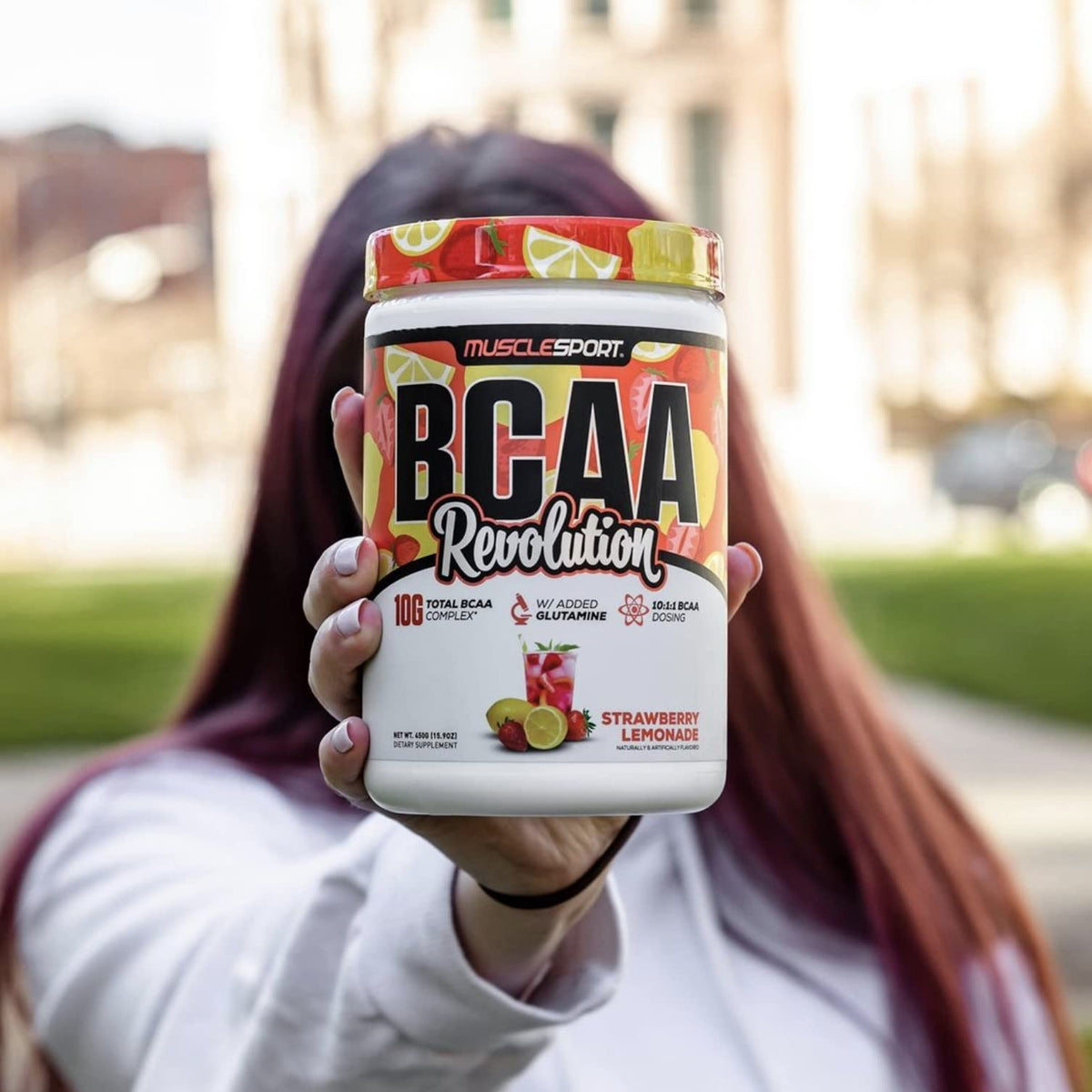 Musclesport BCAA Revolution Amino Acid Powder Supplement for Men