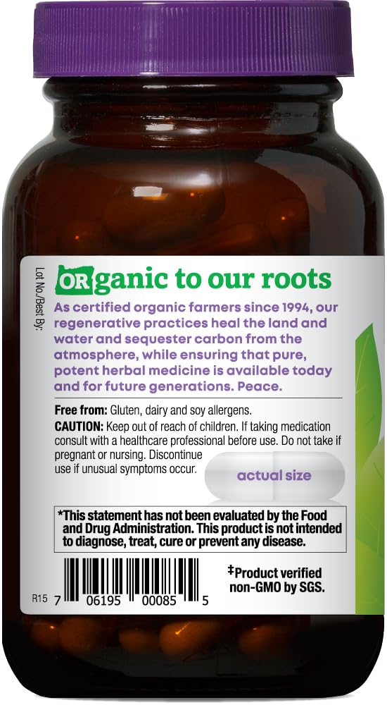 Oregon's Wild Harvest Milk Thistle Liver Support - 90 Capsules - image 3