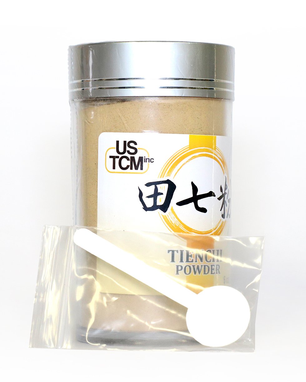 USTCM 100% Pure Tienchi Powder Pseudoginseng Powder Tienchi Ginseng