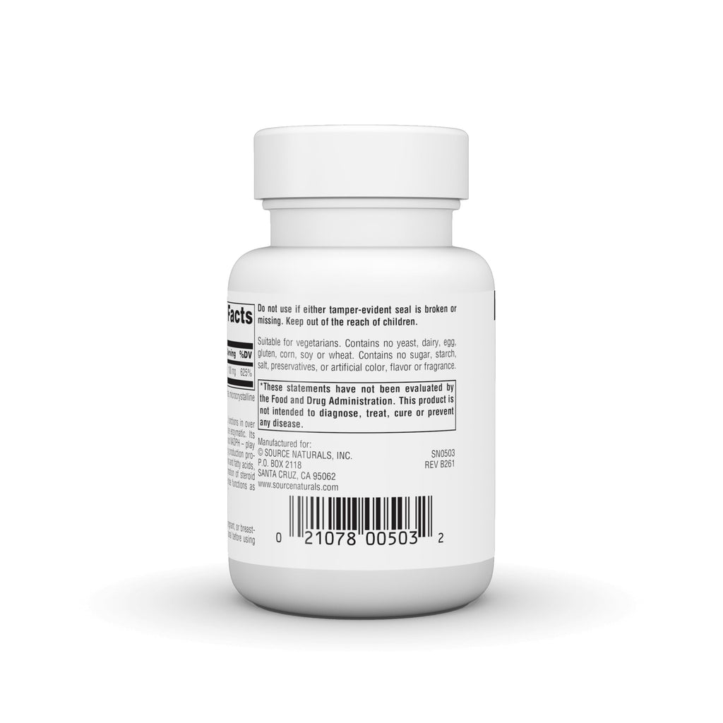 Source Naturals Niacinamide B-3 100 mg - 100 Tablets - image 4