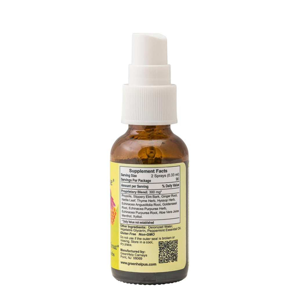 Salem Botanicals Green Help Throat Defense Herbal Spray - 1 Fl Oz - image 2